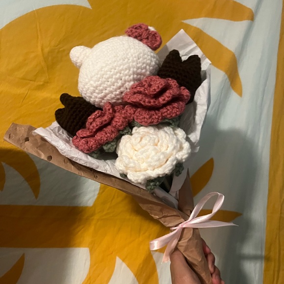 Accessories - hello kitty crochet bouquet
